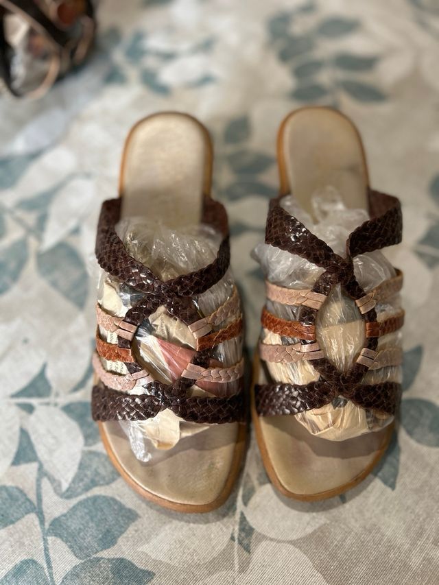 Lote de 5 pares de sandalias mujer verano