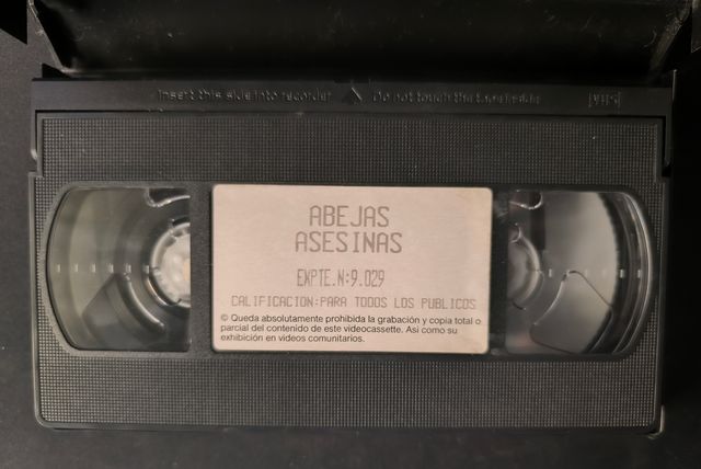 🆕➡️ Abejas asesinas VHS.