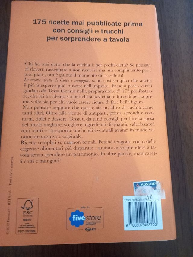 Libro cucina cotto e mangiato