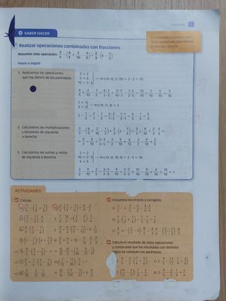 Libro Matemáticas 1° ESO Serie Resuelve