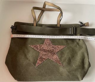 Bolso Lona verde
