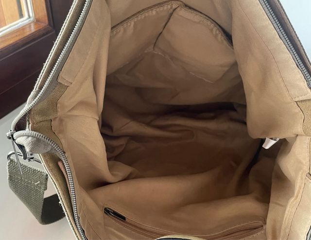Bolso Lona verde