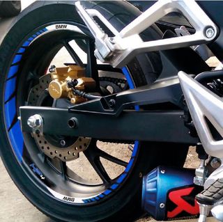 Juego de Pegatinas llantas moto BMW HP4 mod.2
