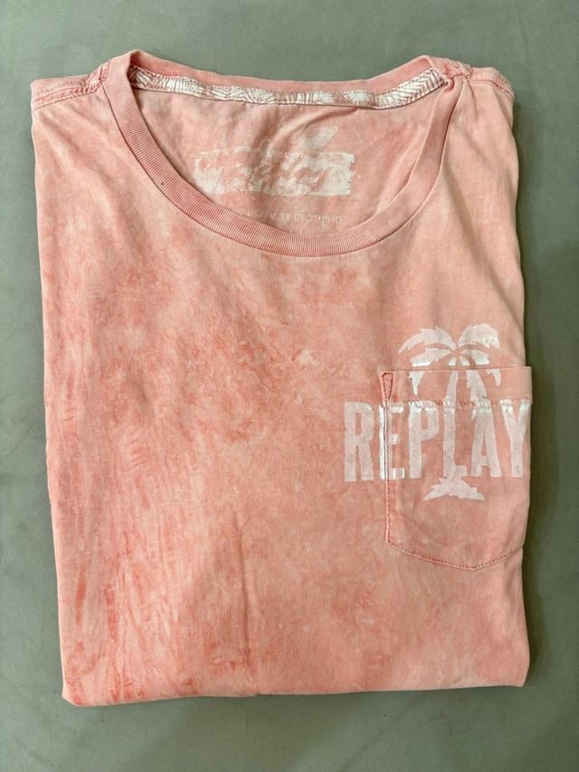 T-shirt rosa REPLAY