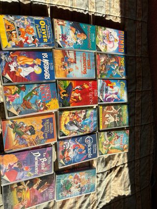 Peliculas disney vhs