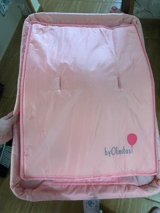 Cuna de viaje doble altura