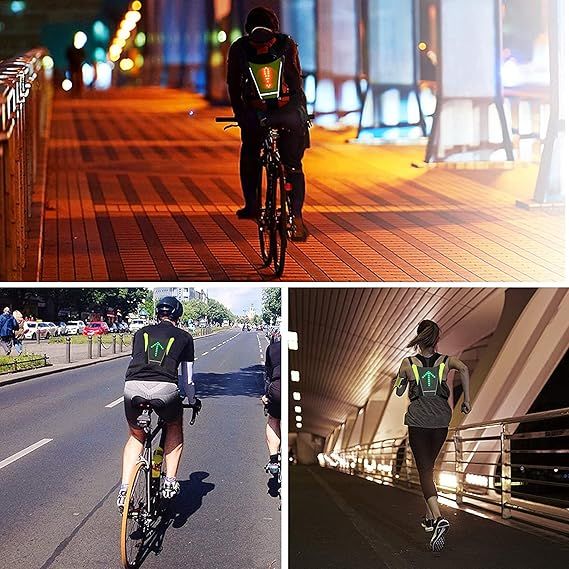 CHALECO REFLECTANTE CON INDICADOR DIRECCION