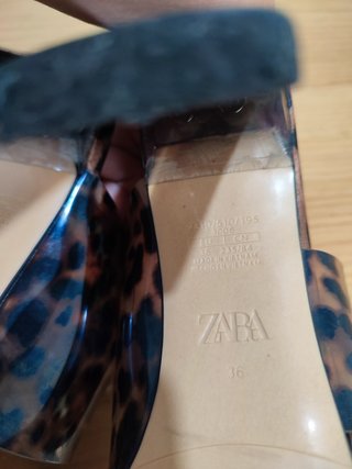 Sandalia animal print