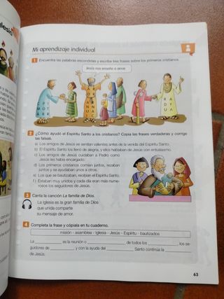 Libro religión 3 Primaria edebe 