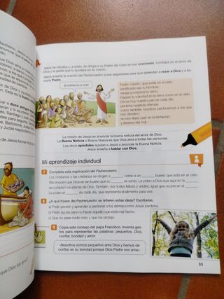 Libro religión 3 Primaria edebe 