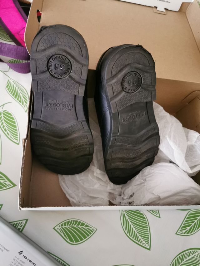 Zapatos PABLOSKI Flexibles 
Buena marca pie 35