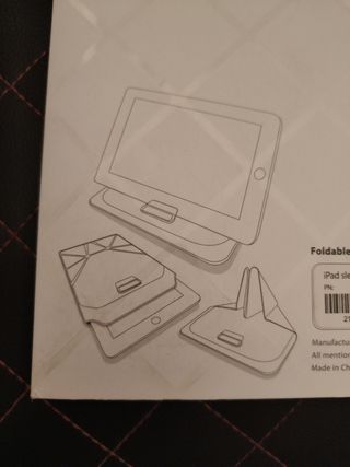 Funda con pie para IPad - LIQUIDACION