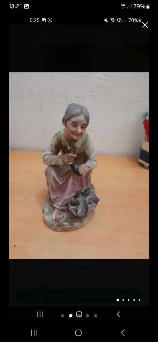 Lote Figuritas Abuelitas, 15 euros.