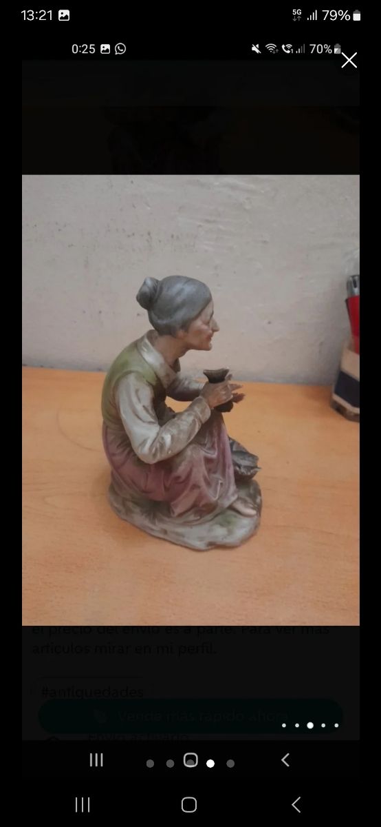 Lote Figuritas Abuelitas, 15 euros.
