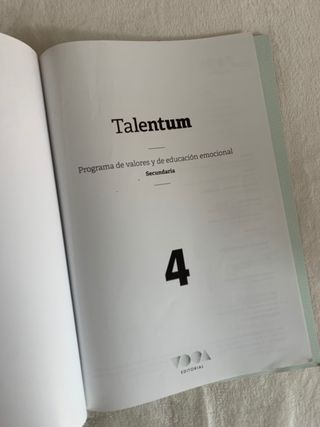 Libro talentum 4