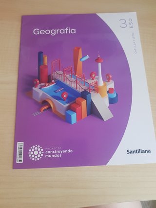 Libro Geografía 3 ESO Santillana