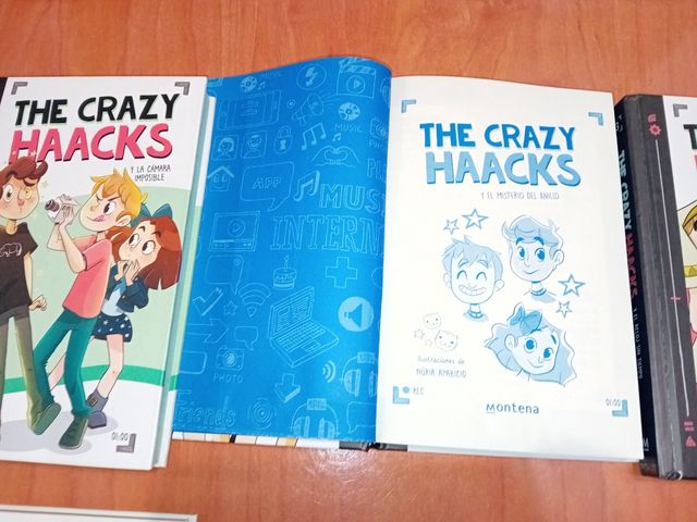 Libros THE CRAZY HAACKS
