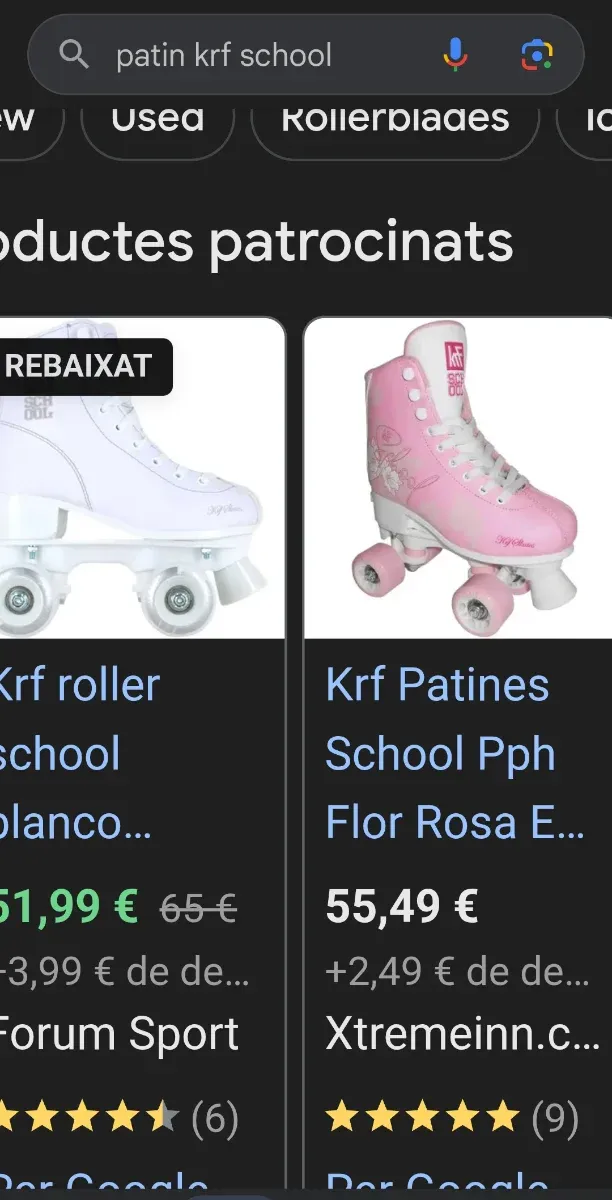 Patines artístico KRF SCHOOL Talla 37