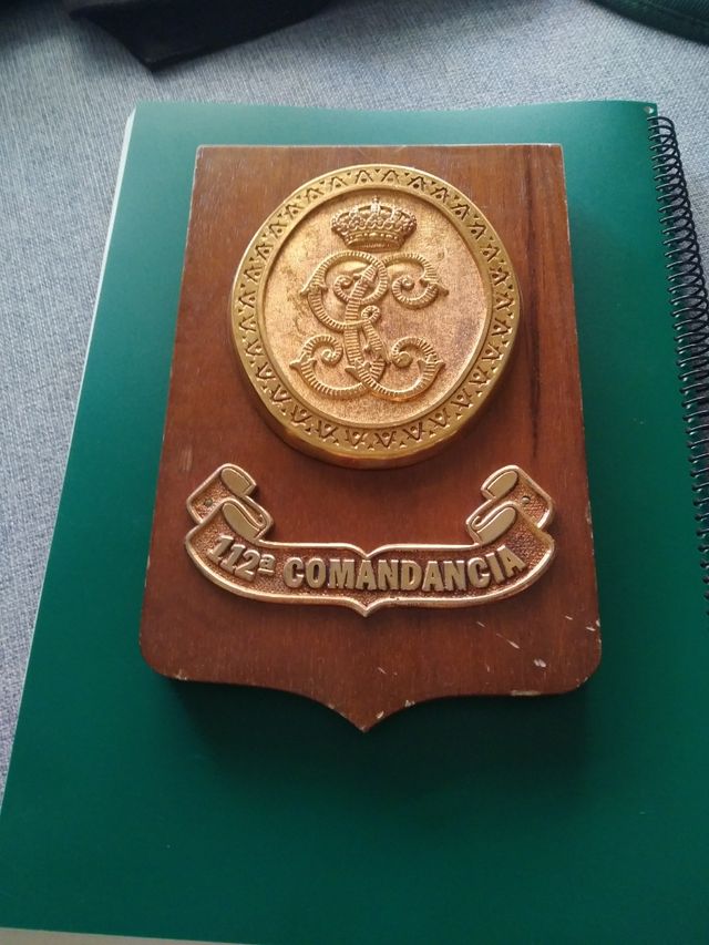 Metopa Guardia Civil 112 Madrid