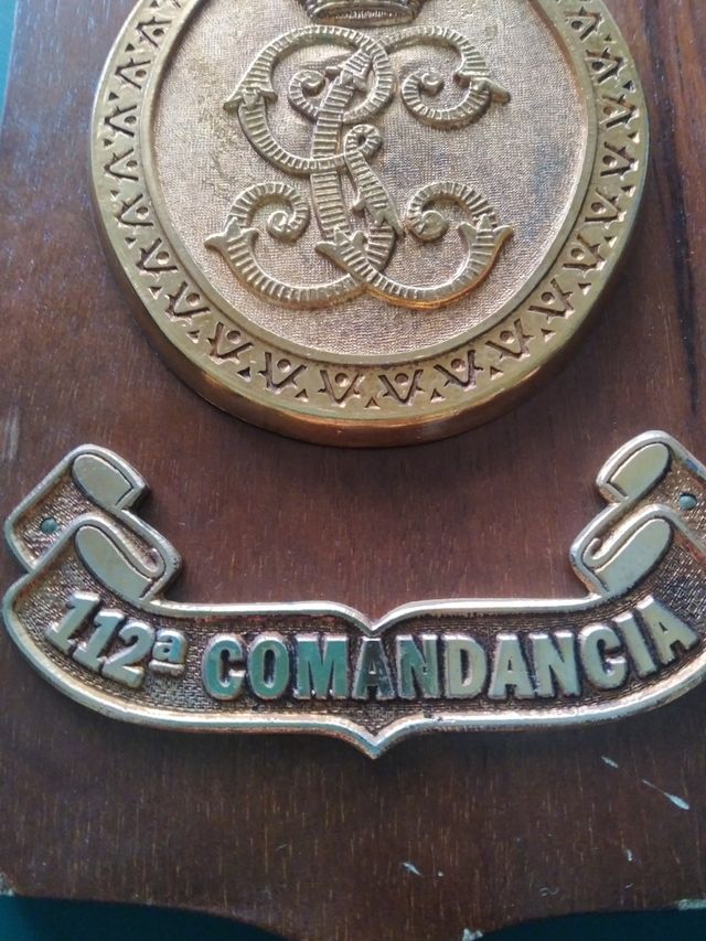 Metopa Guardia Civil 112 Madrid