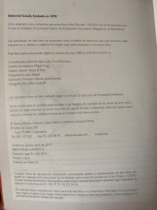 Libro lengua castellana y literatura 1ºbach