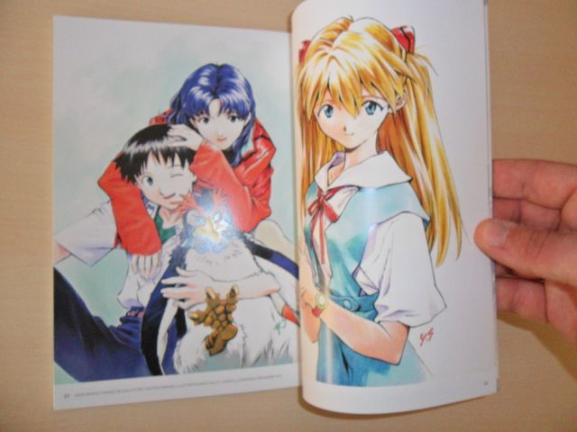 Evangelion Collectors edition extras x2