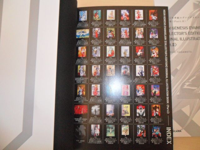 Evangelion Collectors edition extras x2