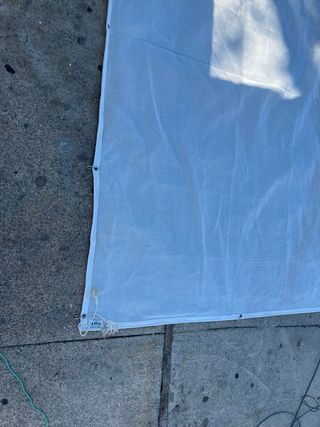 LONA O TOLDO BLANCO 2,90 x 13 mts