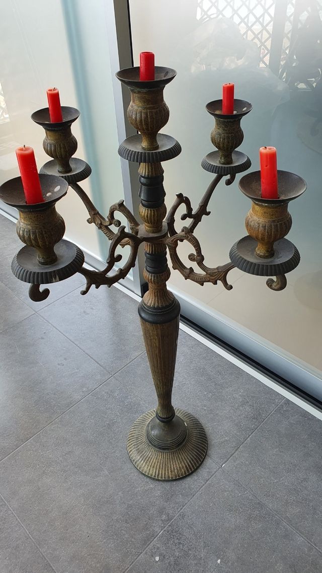 Candelabro hierro