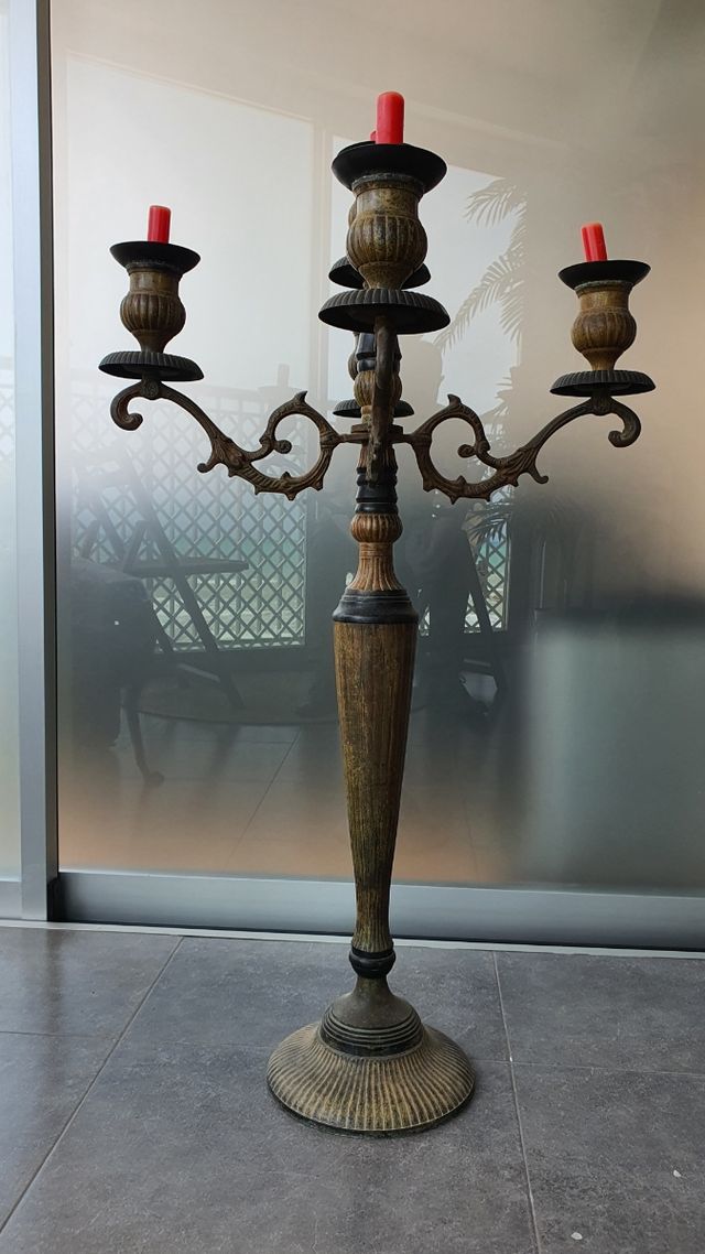Candelabro hierro