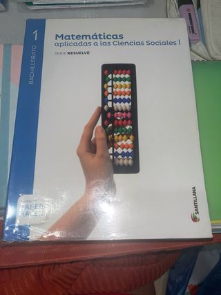 Libro santillana de matematicas 1 de bachillerato