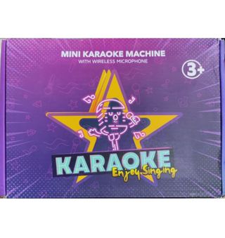 Mini karaoke altavoz micrófono