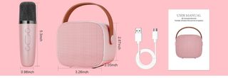 Mini karaoke altavoz micrófono