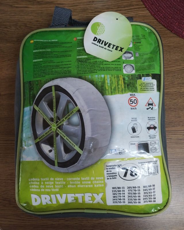 CADENAS DE TELA PARA NIEVE