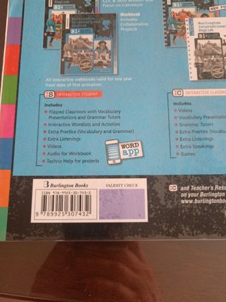 Libro inglés 3 ESO burlington 