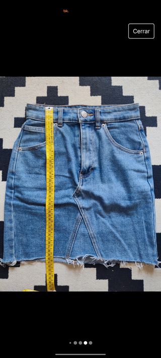 Falda vaquera