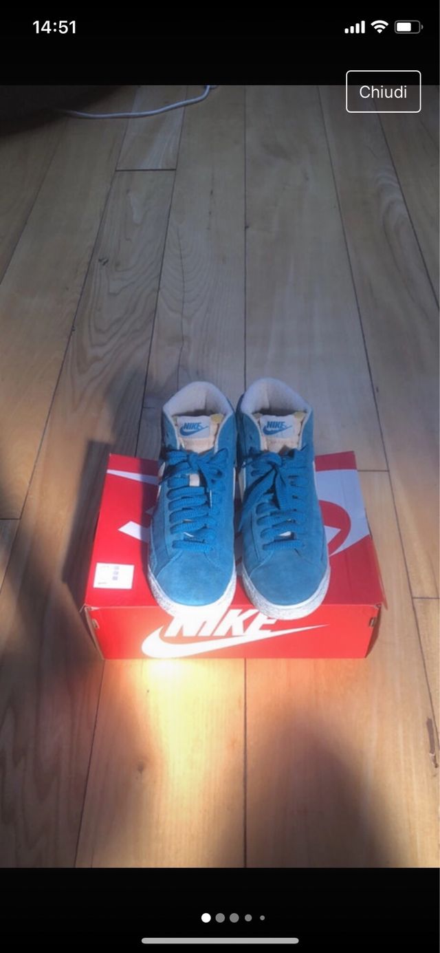 Nike blazer mid prm vntg suede