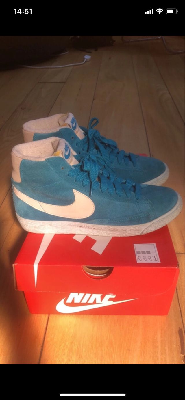 Nike blazer mid prm vntg suede