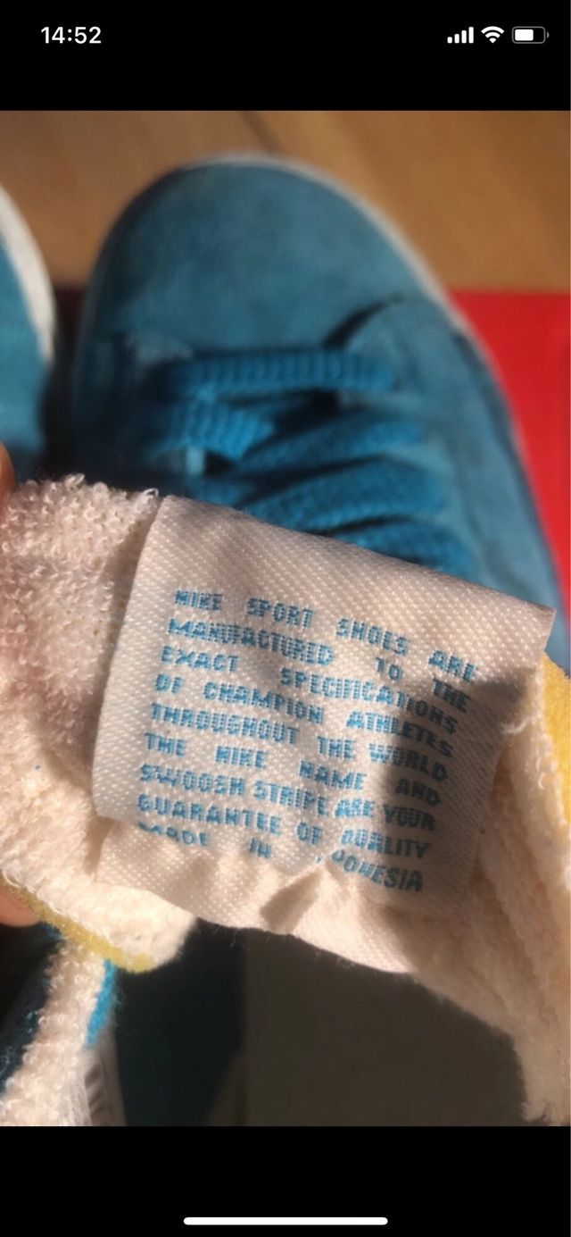 Nike blazer mid prm vntg suede