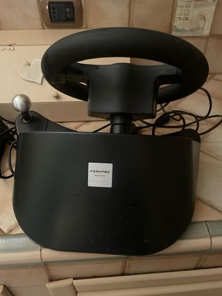volante e pedali fanatec speedster2 playstation