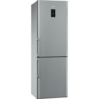 Nevera combi inox SMEG A++