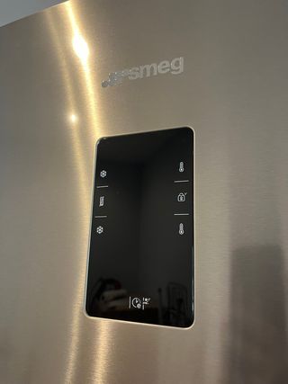 Nevera combi inox SMEG A++