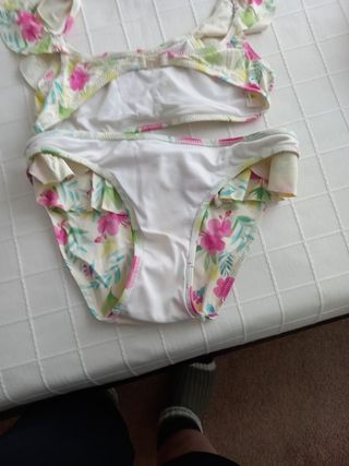 Bikini niña estampado Zara