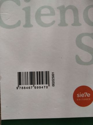 Ciencias social ISBN 9788467699470