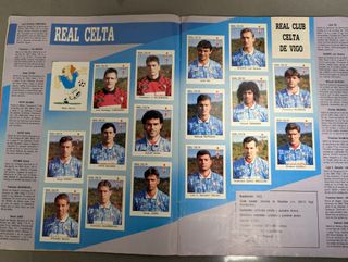 Album Panini liga 93 94