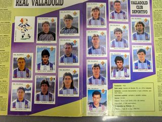 Album Panini liga 93 94