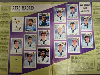 Album Panini liga 93 94