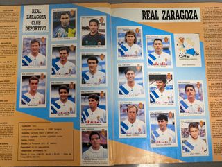 Album Panini liga 93 94