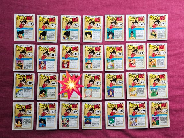 Cartas Dragon Ball Tarjet-Cards (Ed. ESTE)
