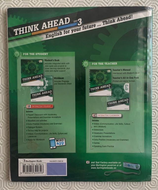 Think Ahead Student’s Book 3ESO